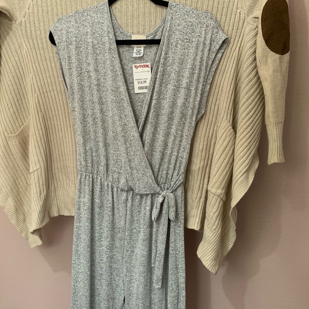 Soft long pant romper